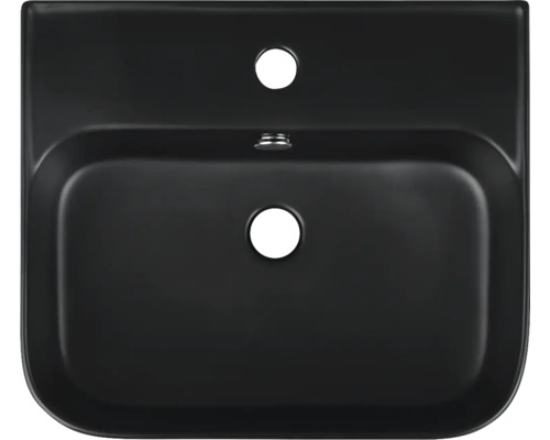 form&style BARBUDA wastafel 46 x 40 cm mat zwart