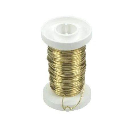 Glorex Messingdraht 0,6 mm, Draht, 8.69 x 8.5 x 3 cm