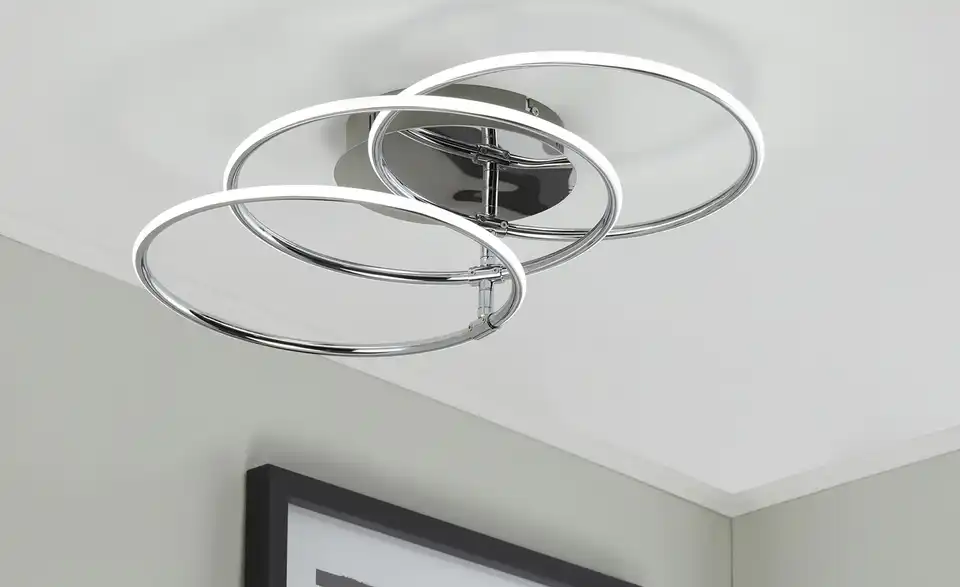 KHG LED Deckeneluchte 3-flammig