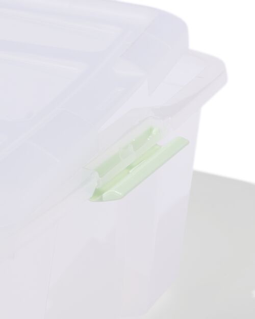 boîte de rangement avec couvercle 30L Tokyo transparent 58x39.5x20.5