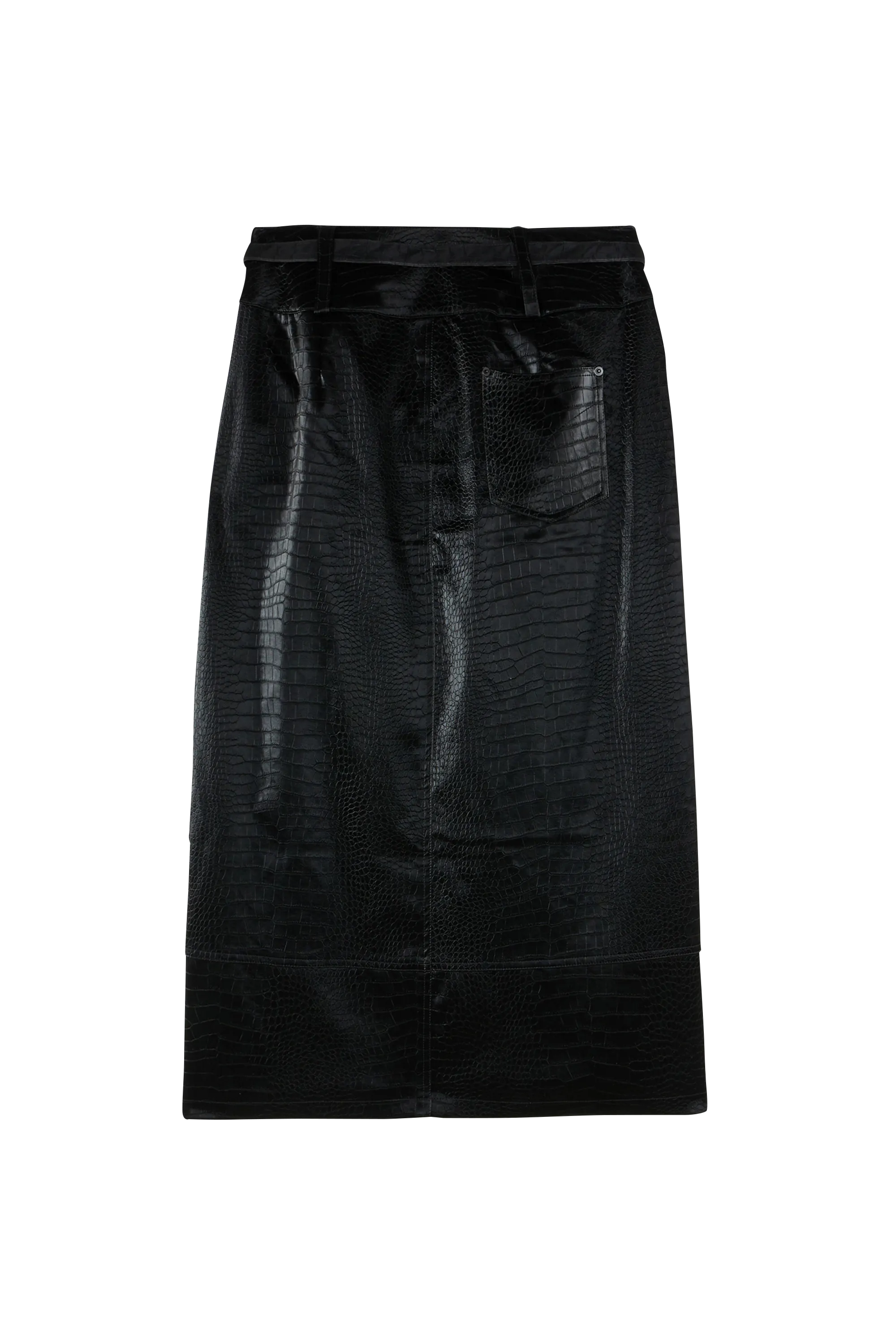 HOUSE OF SUNNY Jupe LOW RIDER INK Noir