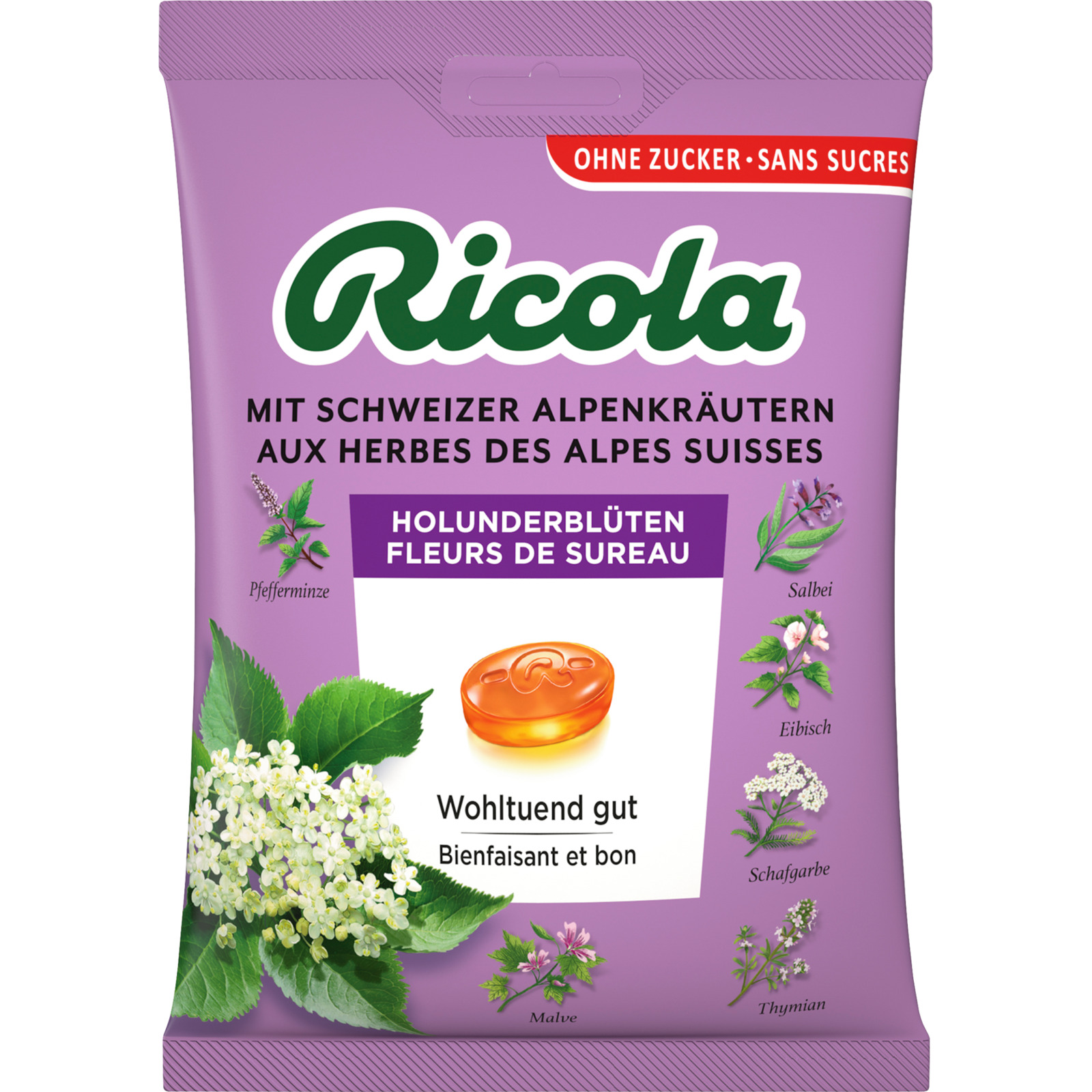 Ricola O.Z. Holunder Blüten 2x125g