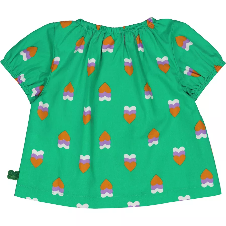 Fred's World Babyshirt GrasslavenderTangerine