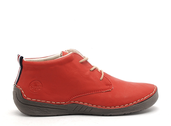 Rieker basses femme 52522 rouge