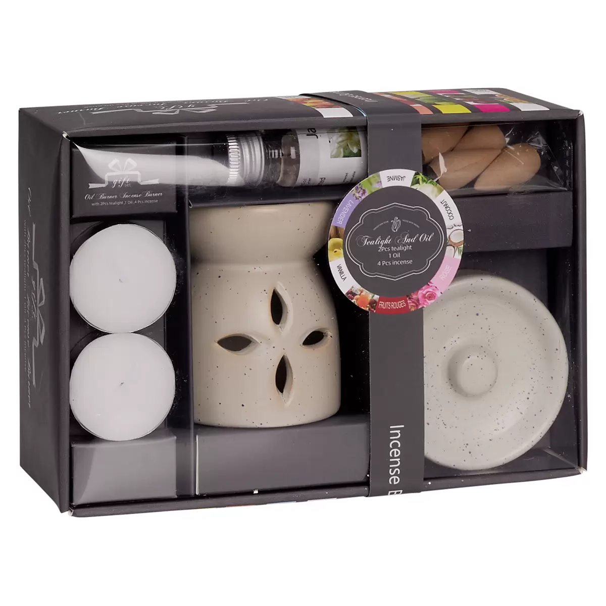 Geschenk-Duft Set Olli beige,braun,dunkelbraun,hellbraun