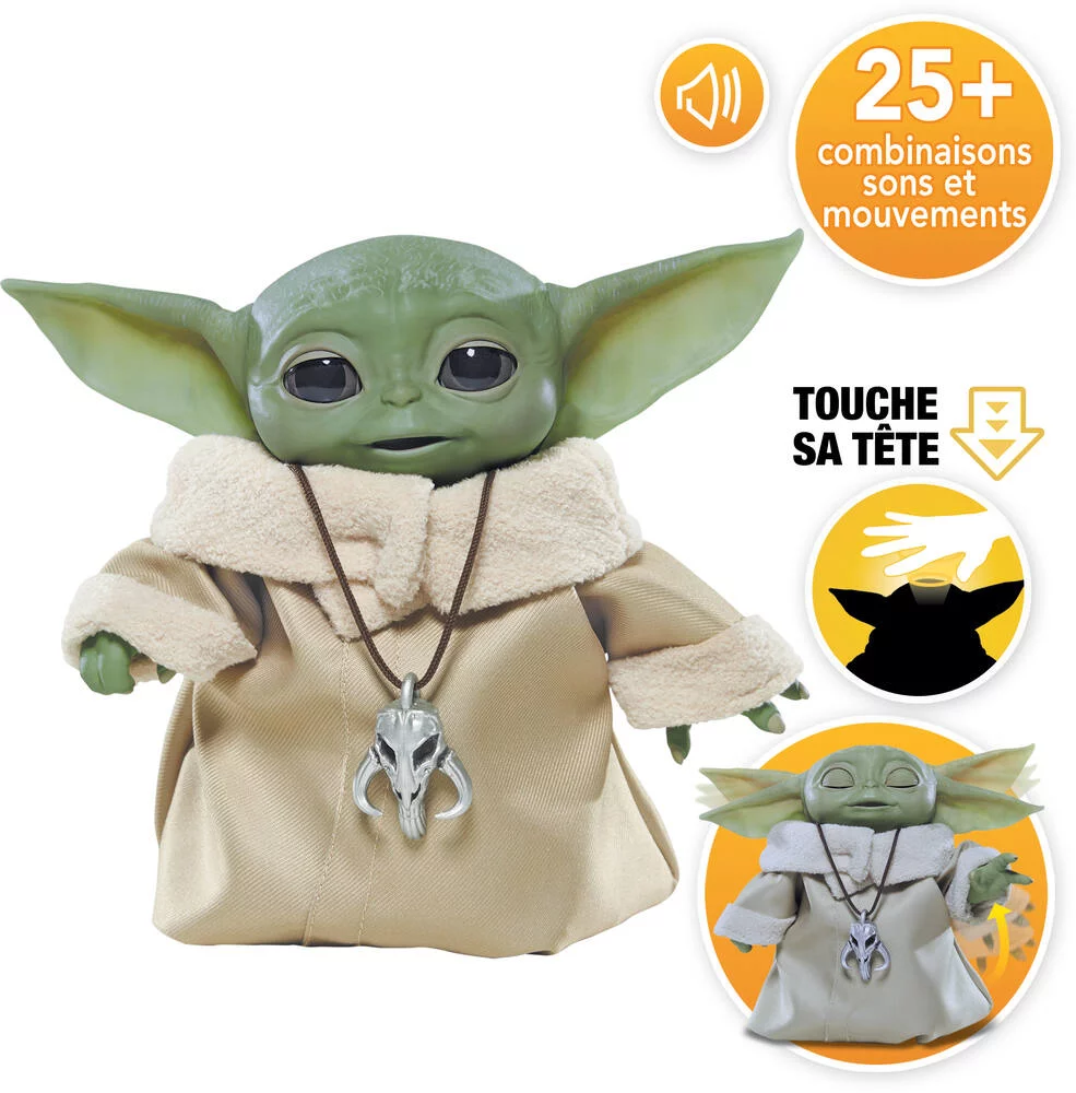 STARS WARS - THE MANDALORIAN - FIGURINE INTERACTIVE GROGU