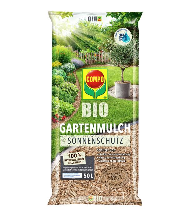 COMPO Bio Gartenmulch Sonnenschutz, 50 l