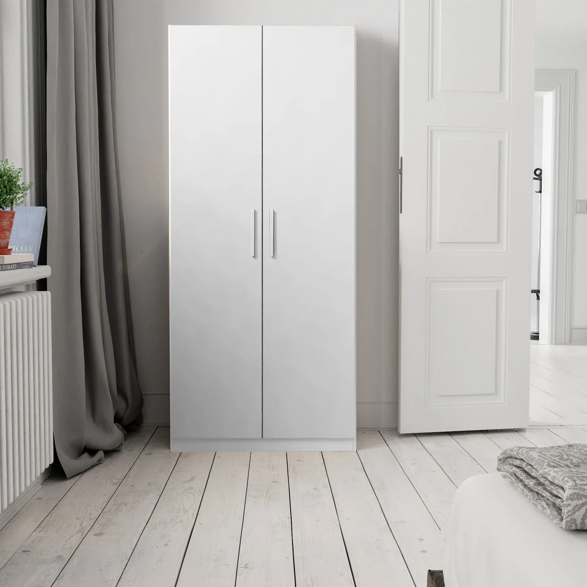 Alexandra House Living Armoire à chaussures blanc