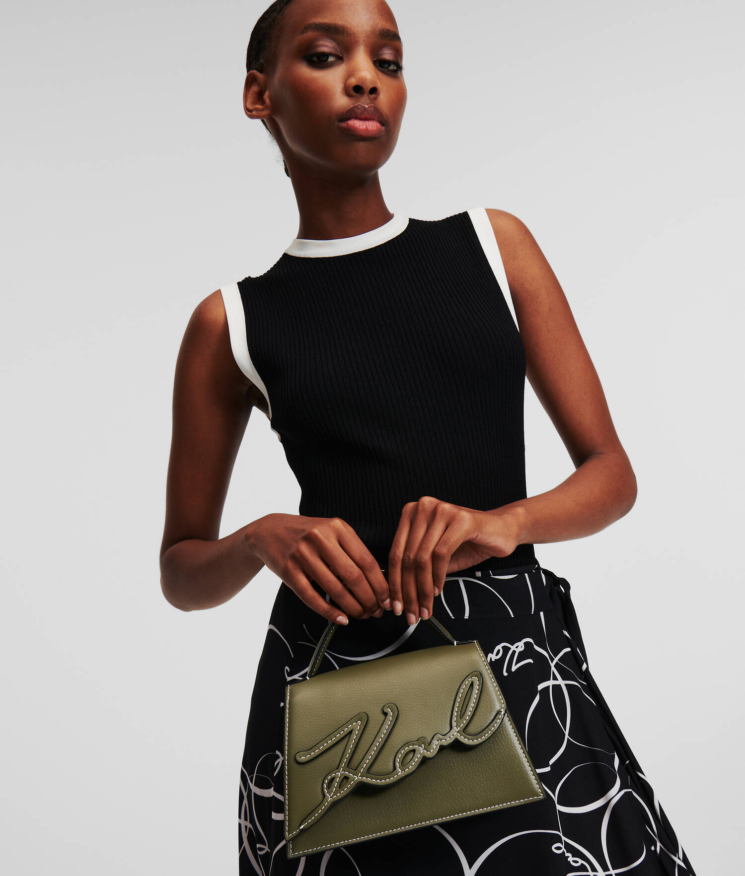 SAC BANDOULIÈRE KARL X AMBER VALLETTA