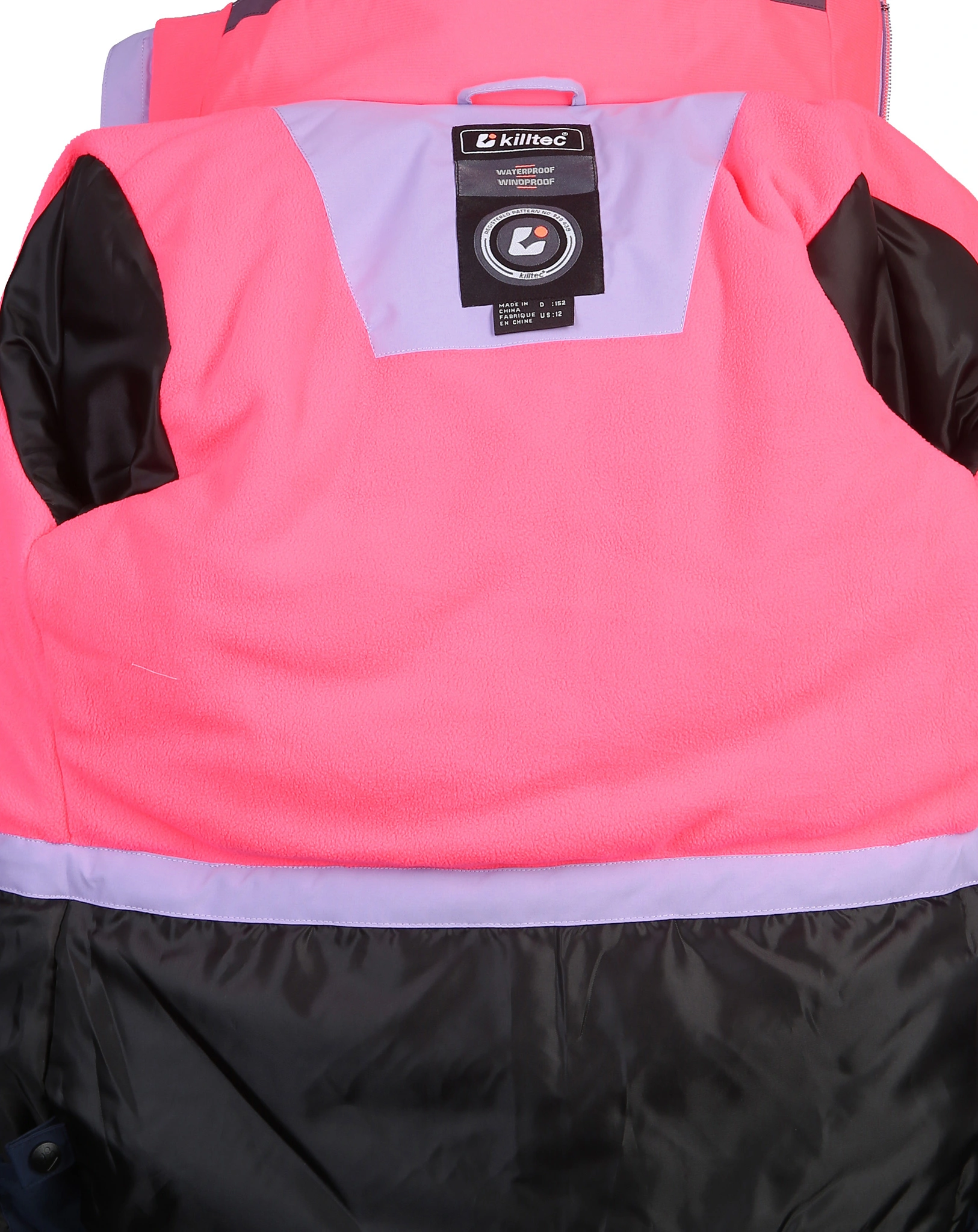 Funktionsjacke KOW 195 GRLS in pflaume