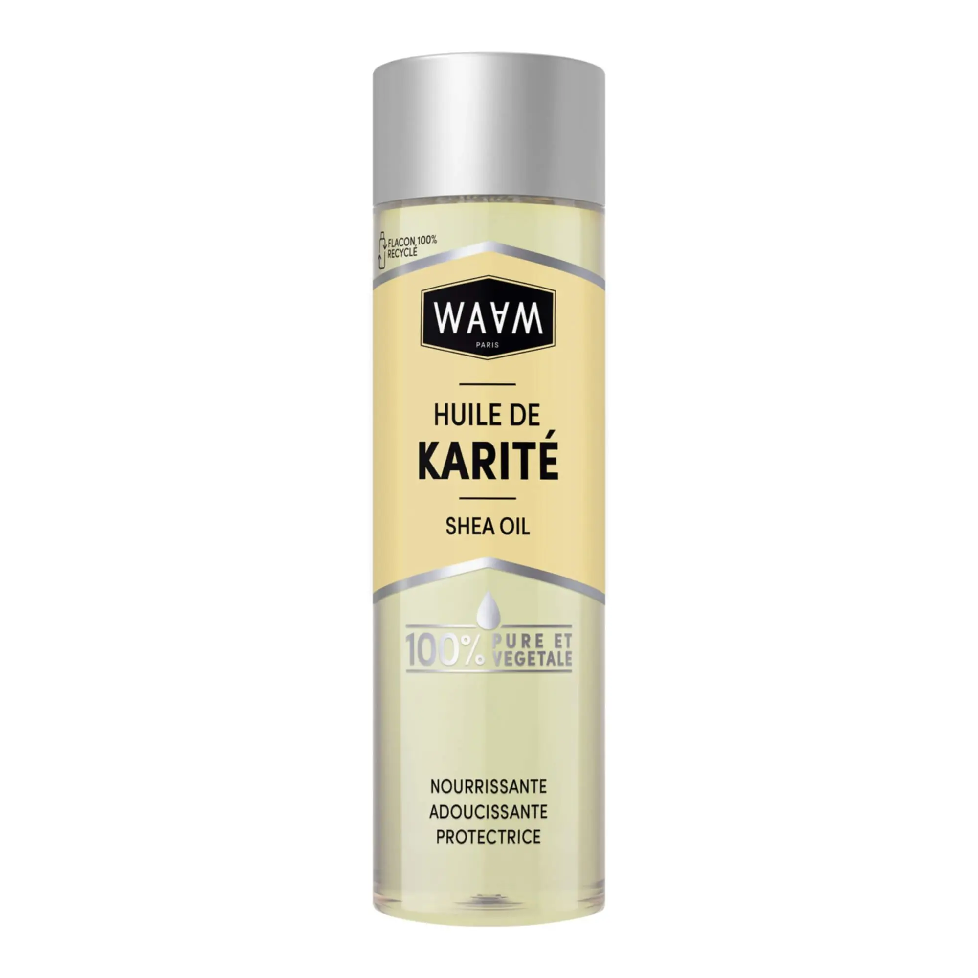 Waam - HUILE DE KARITÉ Corps et Cheveux 75ml - Huile