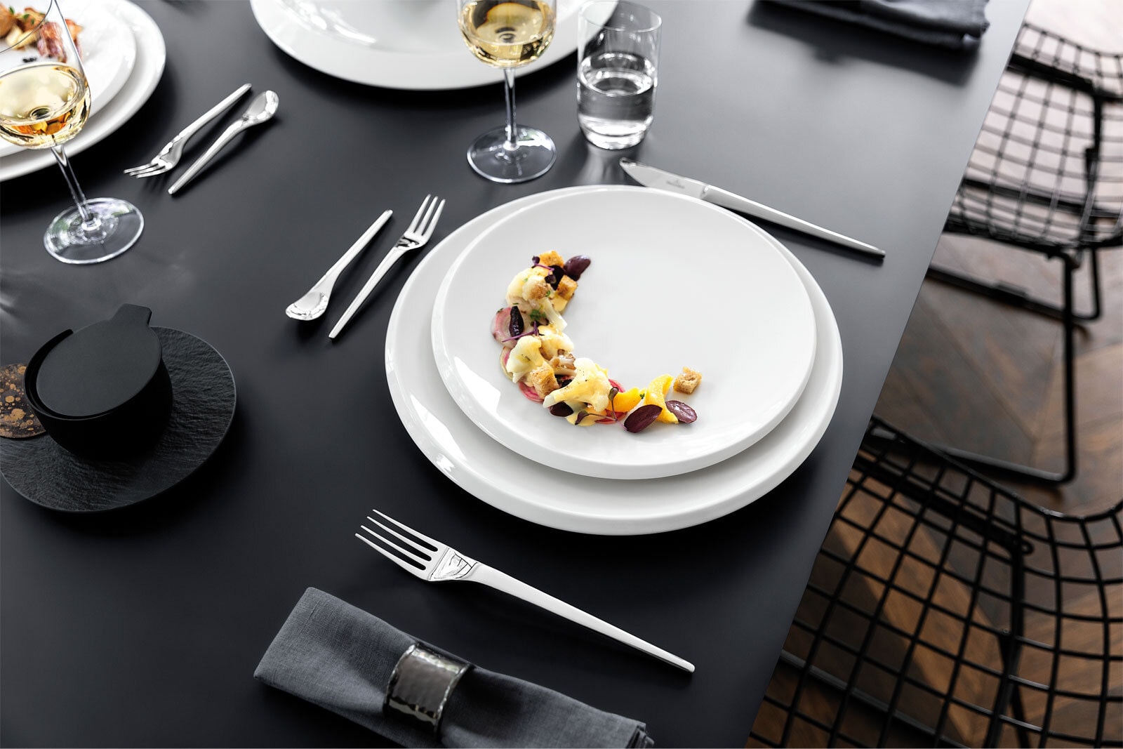 Villeroy & Boch Teller NEW MOON Ø 27 cm weiß