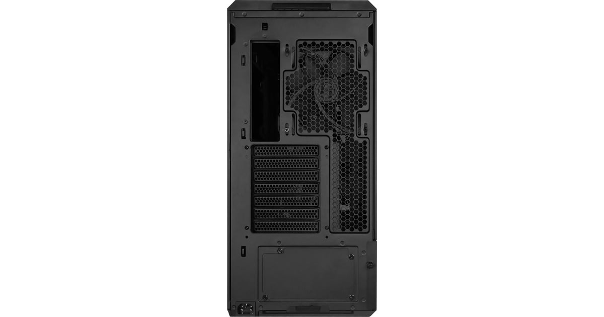Lian LiLANCOOL 217 midi tower behuizing  (Zwart/houtkleur | 2x USB-A | 1x USB-C | Tempered Glass)