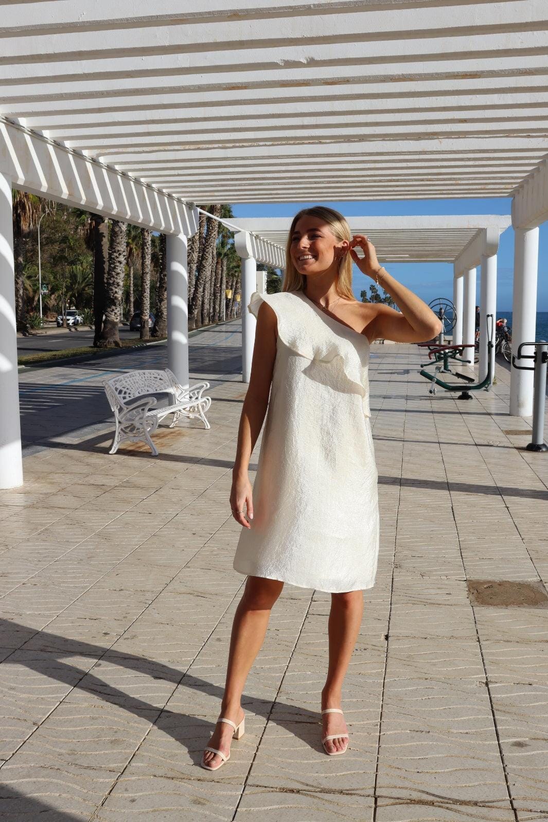 Liberte Rose-Offshoulder-Dress