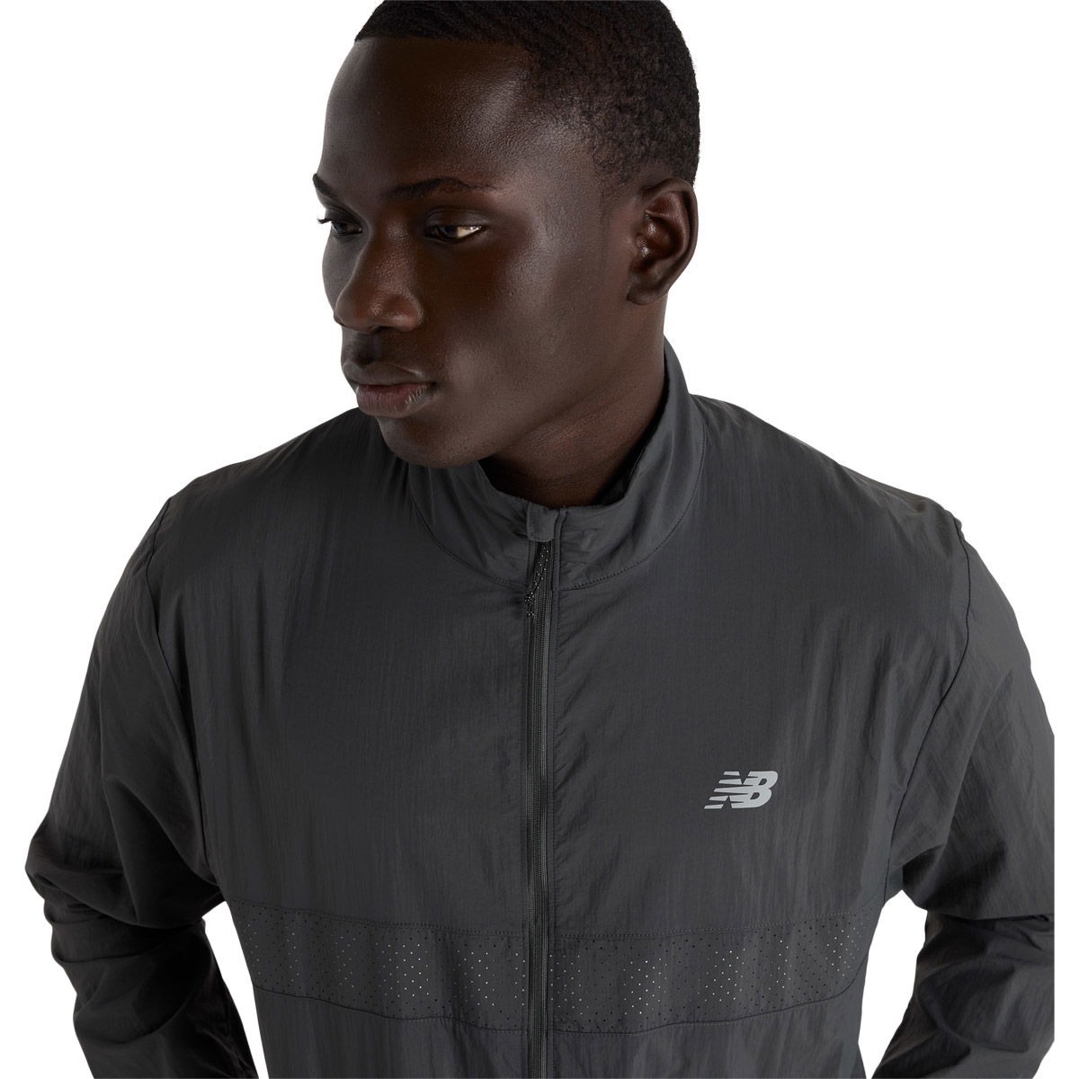 New Balance Athletics Reflective Packable Løbejakke Herre