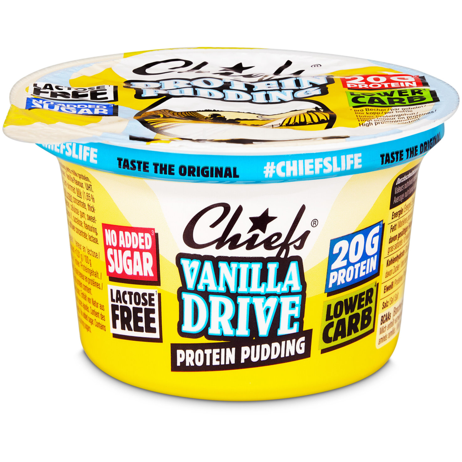 Chiefs Protein-Pudding Vanille