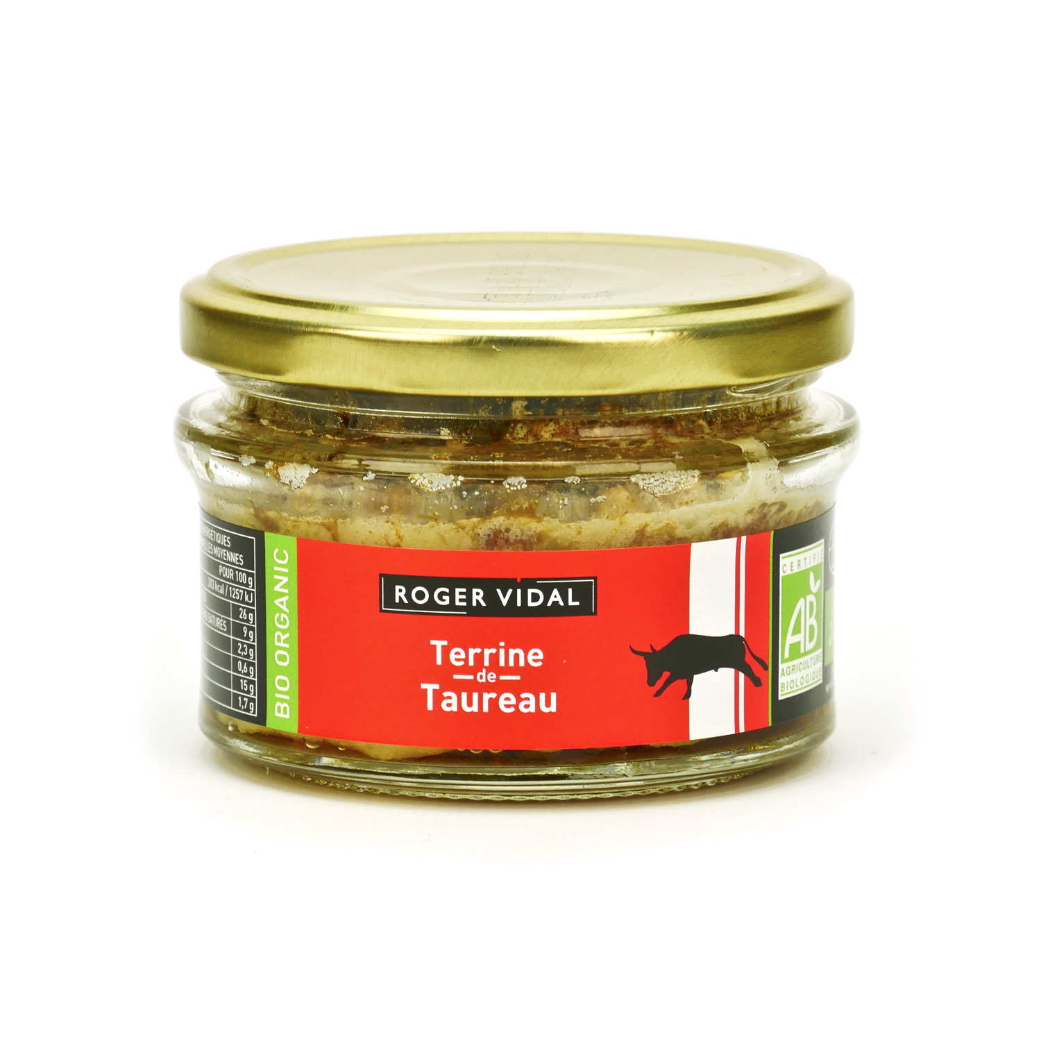Terrine de Taureau bio