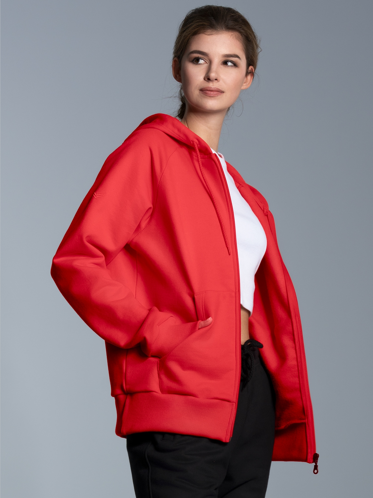 Sweatjacke mit KapuzeVulcano