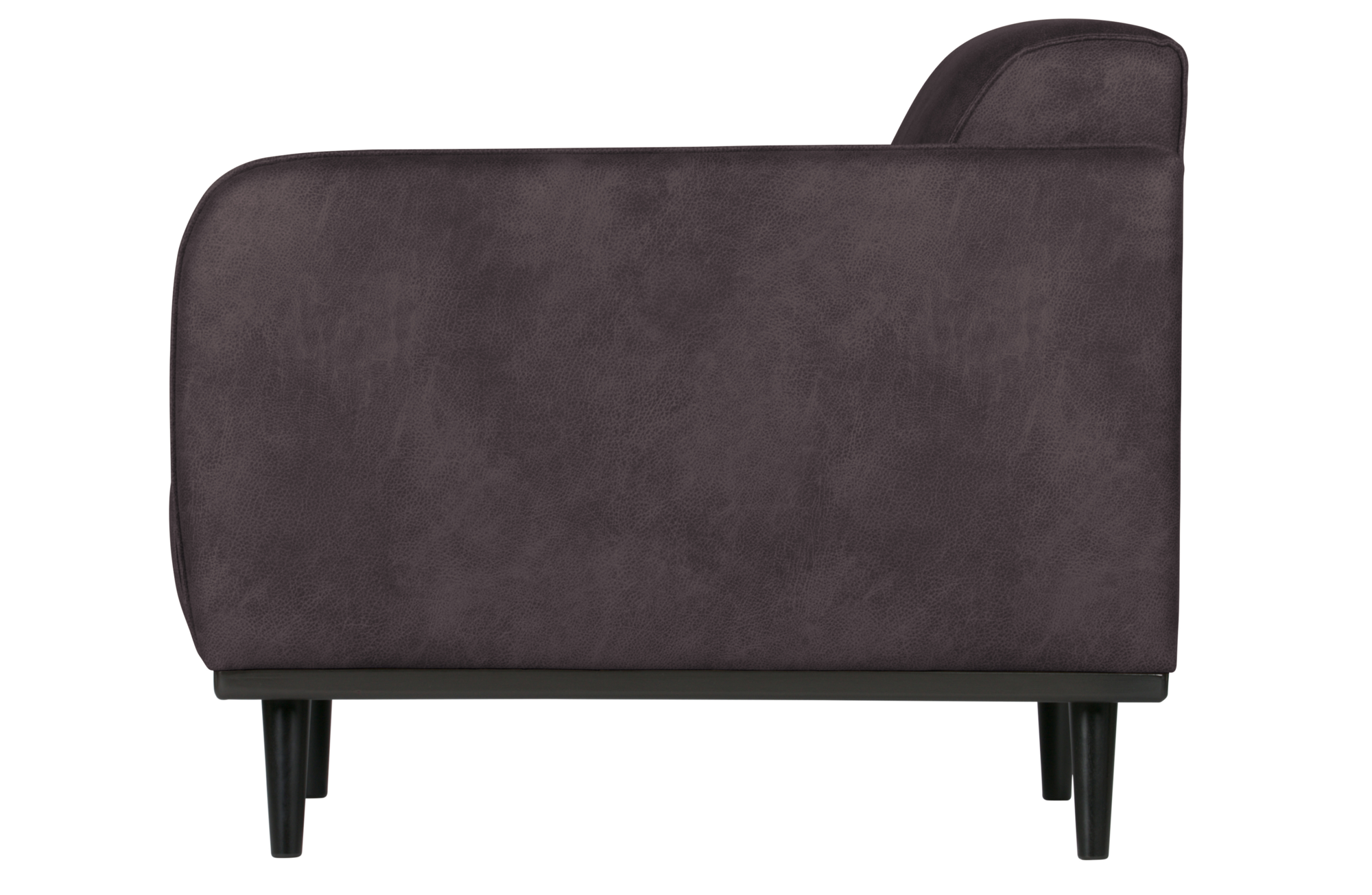 Fauteuil Statement eco leer - Grijs