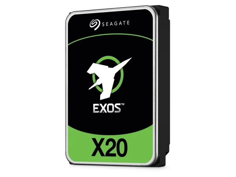 Seagate Exos X20 ST20000NM007D - Harddisk - 20 TB - intern - SATA 6Gb/s - 7200 rpm - buffer: 256 MB