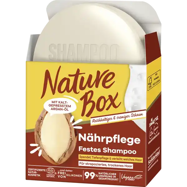 Nährpflege Fest-Shampoo mit Argan-Öl