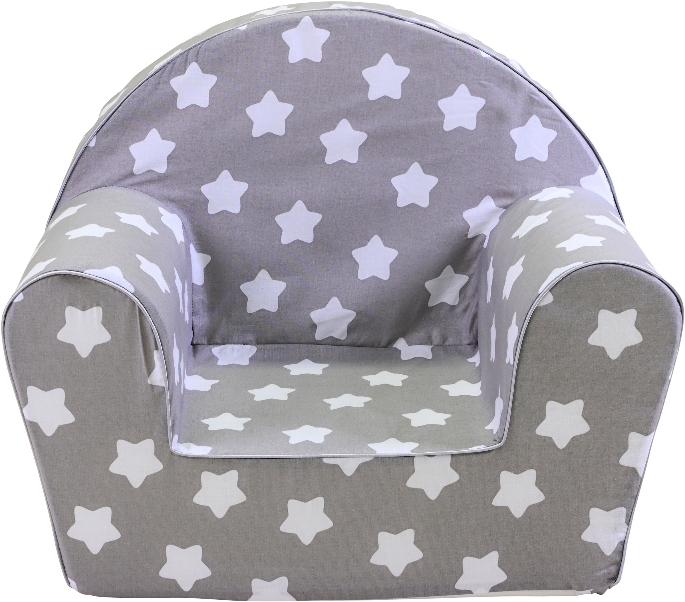 Knorrtoys® Sessel »Grey White Stars« für Kinder; Made in Europe