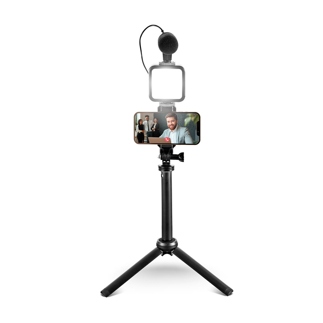 WI-LIGHT Kit Vlogging livestreaming 100 noir