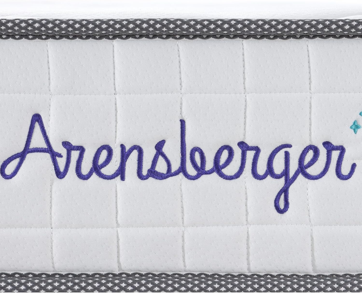 Arensberger JANA Matratze 140x200 cm | Taschenfederkernmatratze 20 cm mit 2 cm NANOCELL® Gelschaum | 7-Zonen Härtegrad H3 | Federkernmatratze punktelastisch, Rollmatratze | Öko-Tex Zertifiziert