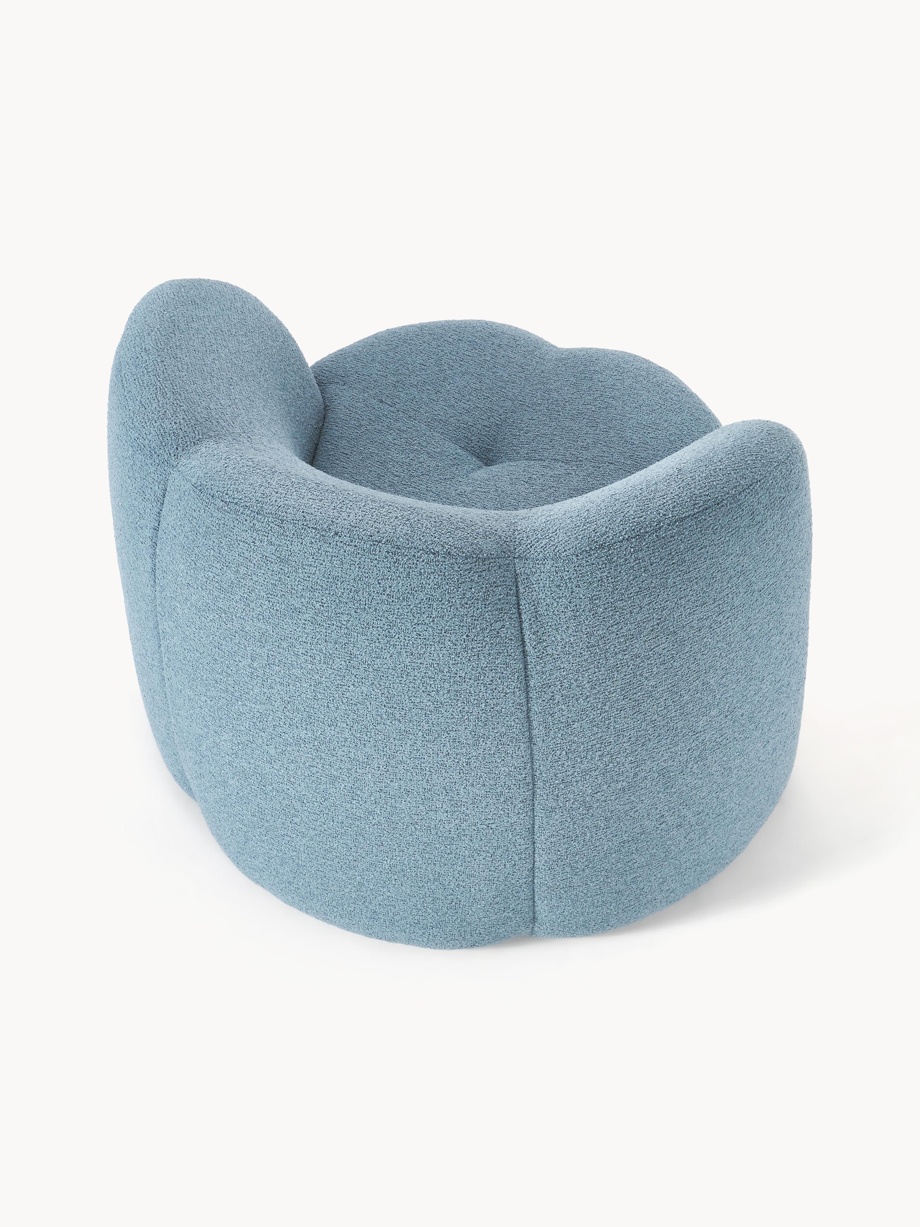 Bouclé loungefauteuil Fleur