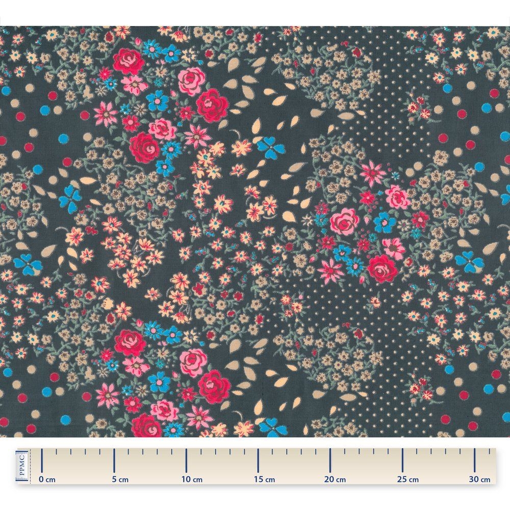 Tissu Enduit Au Mètre Rose Argentée