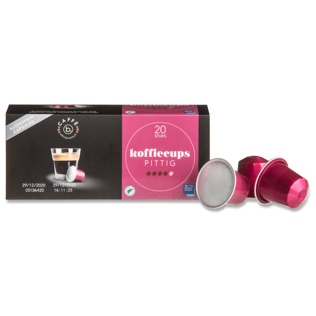 Blokker Koffiecups Pittig - 20 stuks