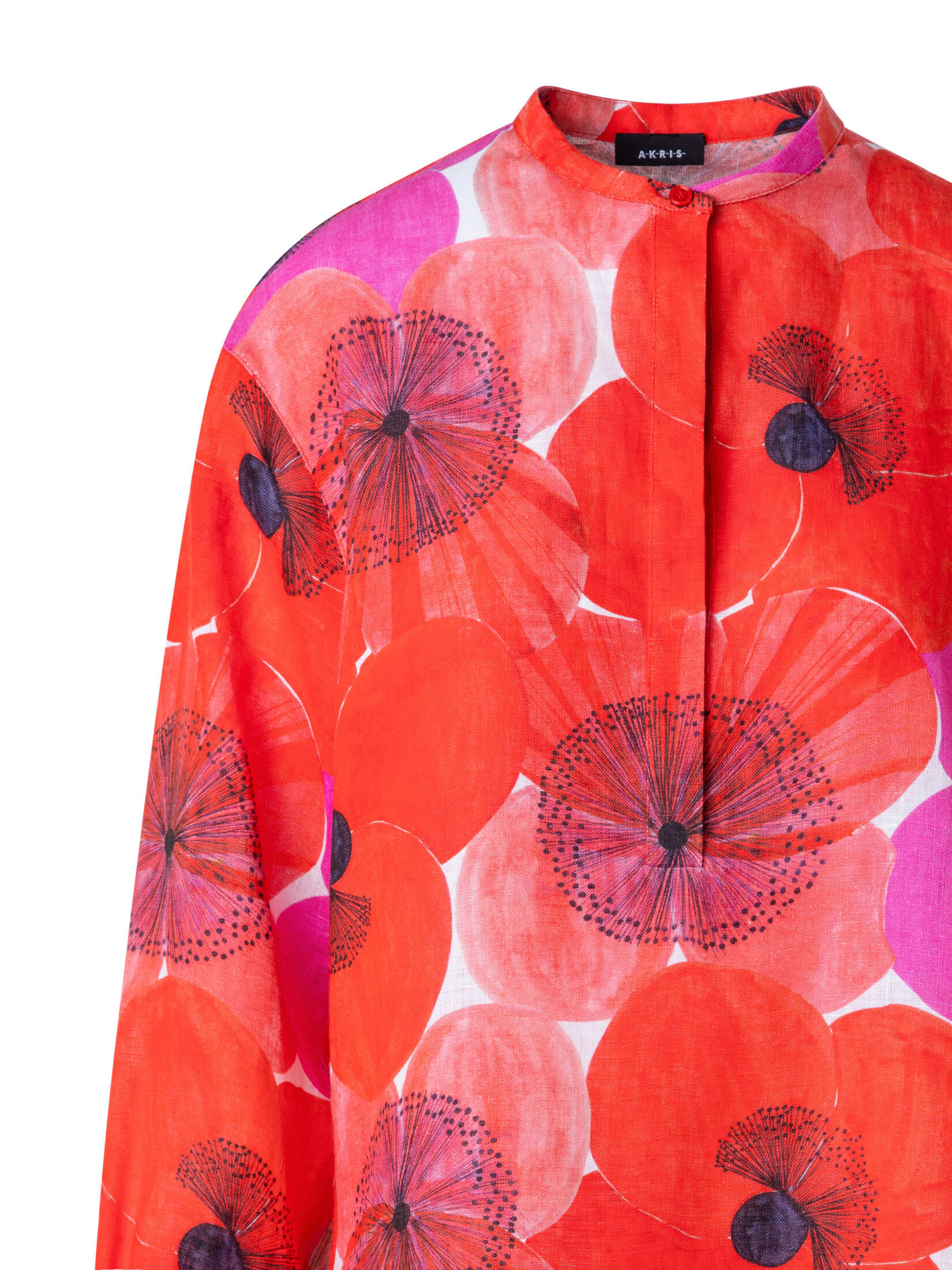 Akris| Damen Leinenbluse TUNIKA Oversized Fit