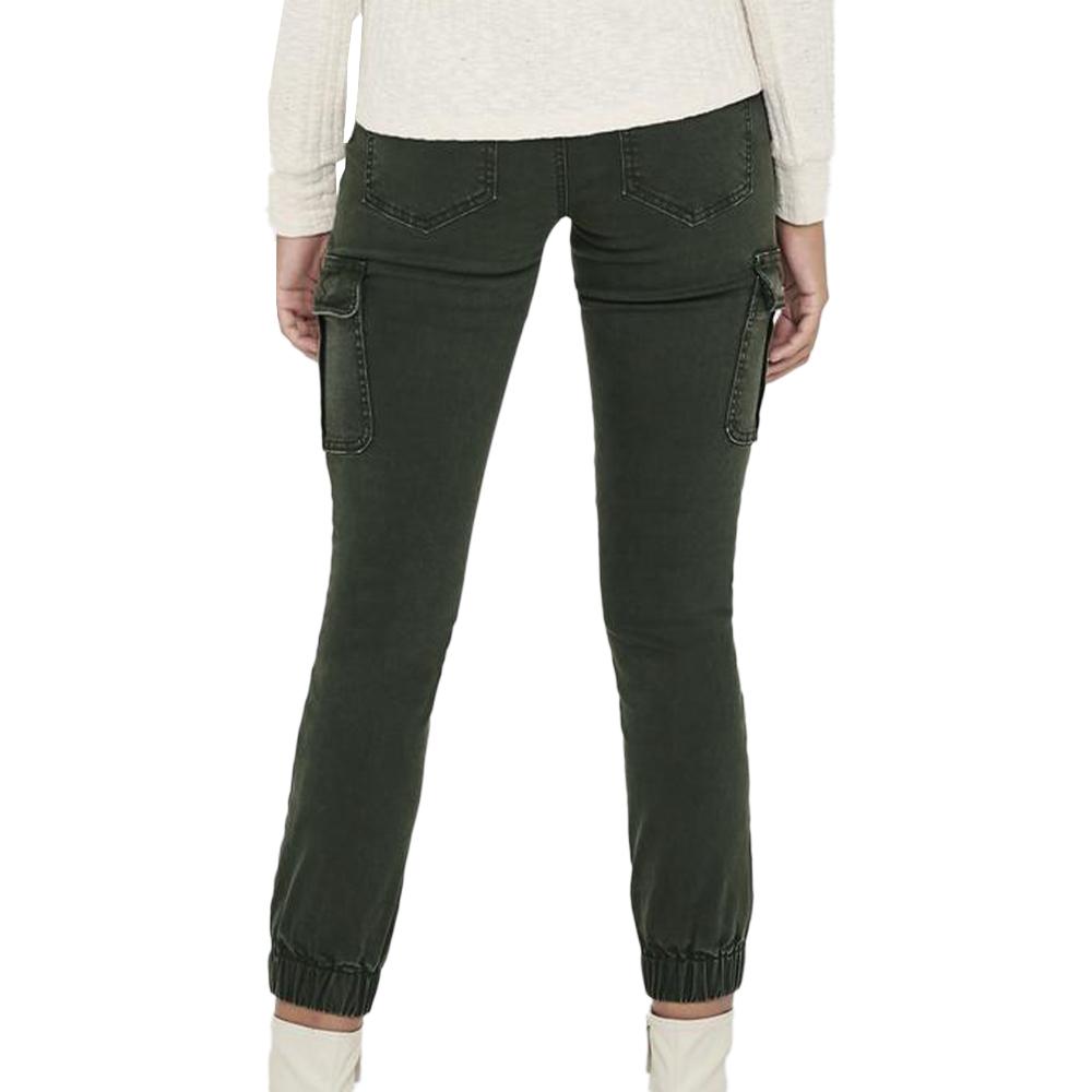 Only Pantalon Cargo Kaki Femme Only Missouri