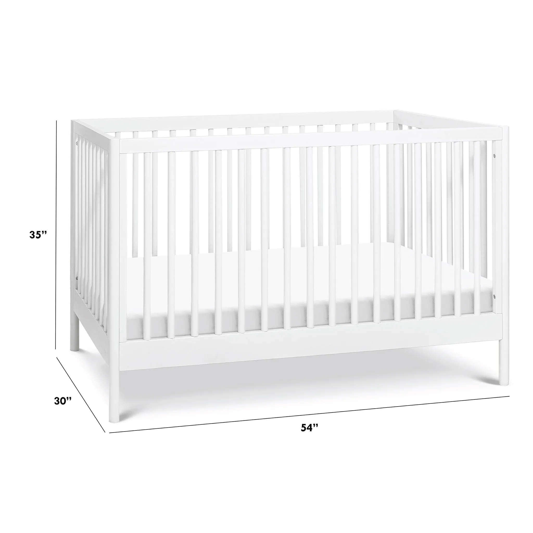 DaVinci Couchette Convertible 3-en-1 Birdie - Blanc