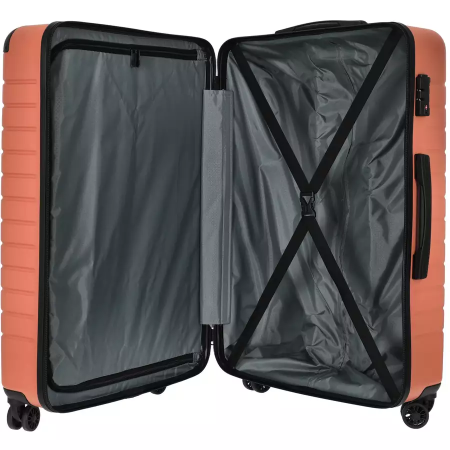Somko Line - 4-Rollen-Trolley Set 3tlg. coral
