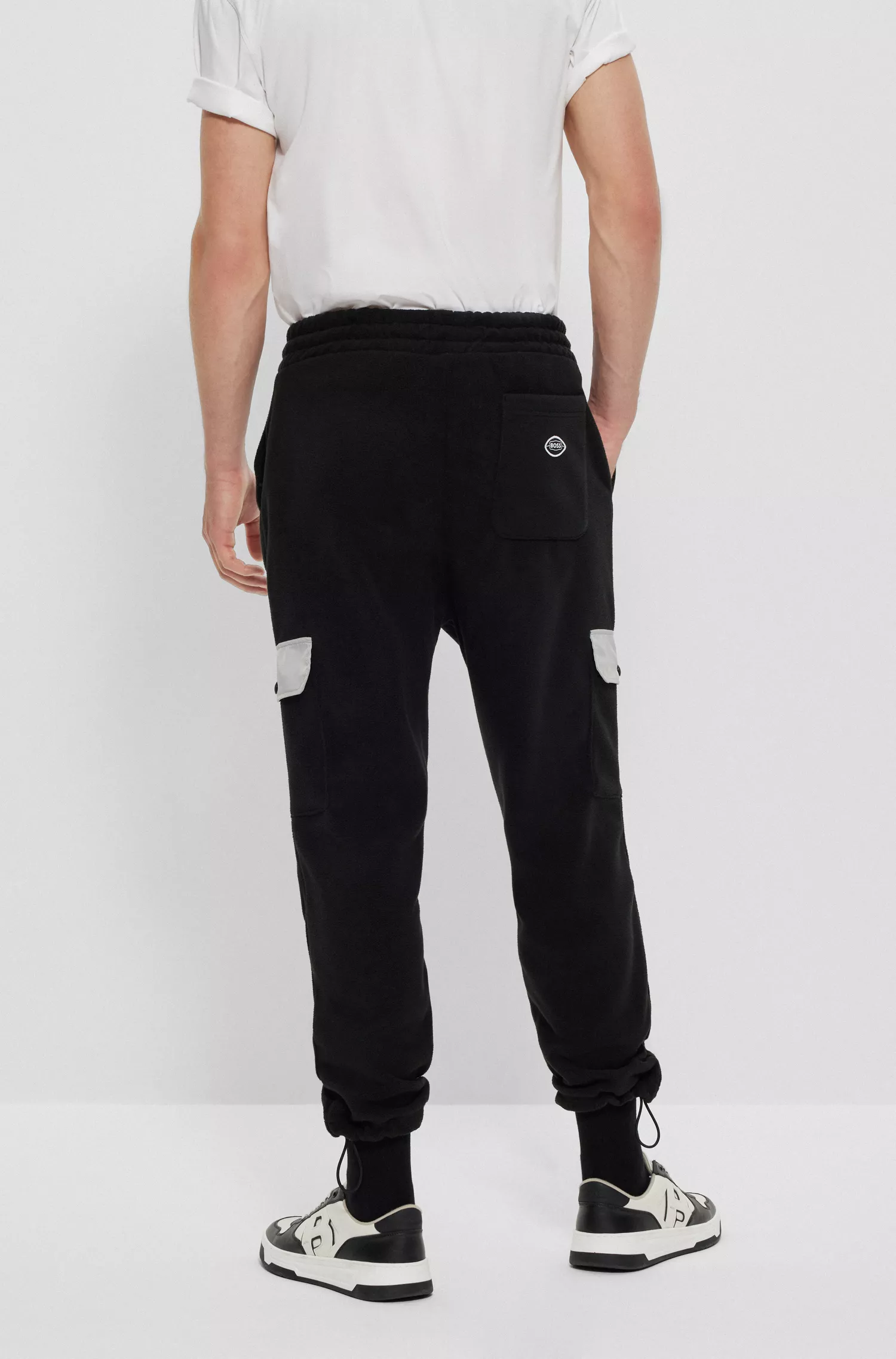 Calça de moletom BOSS Orange-BOSS x NFL com estampa da colaboração.