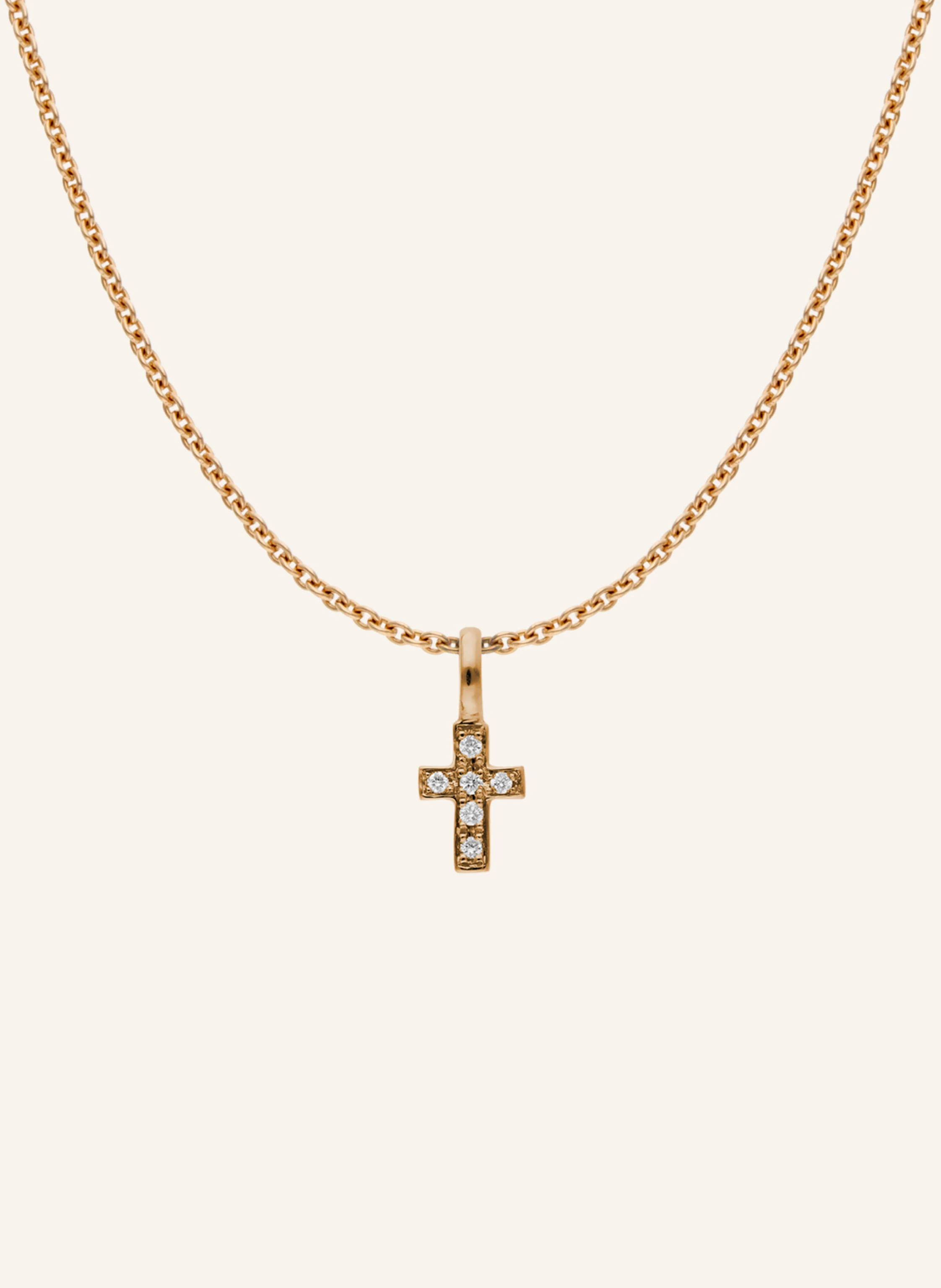 CADA Kette TINY TURIN CROSS