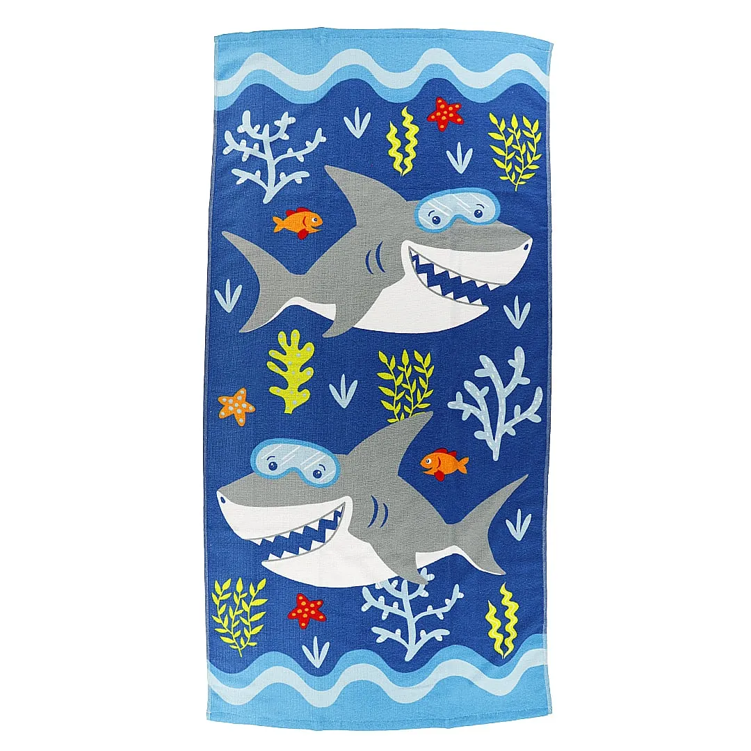 Clément - Équipement Serviette de Plage - Requin Plongée