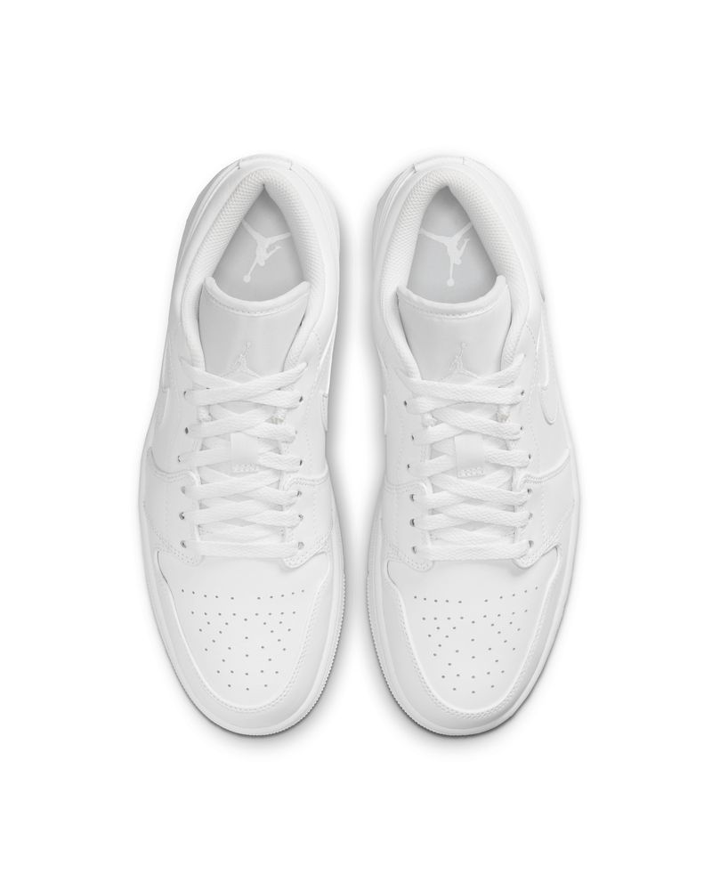 Chaussures Nike Jordan 1 Low Blanc pour homme