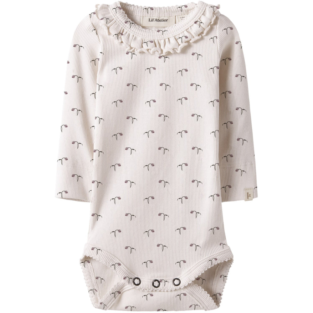 Køb Lil'Atelier Almost Mauve Tulip Nbfgago Kis Ls Slim Body Lil