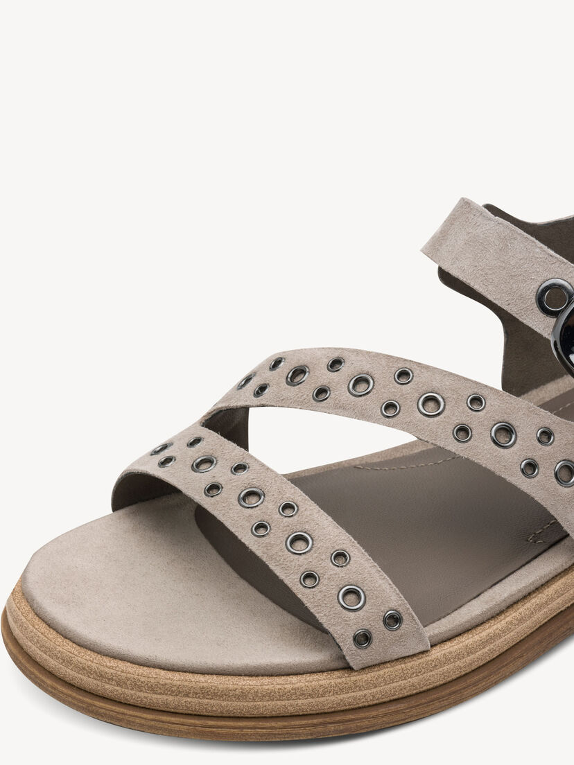 Leren Sandaaltje - beige