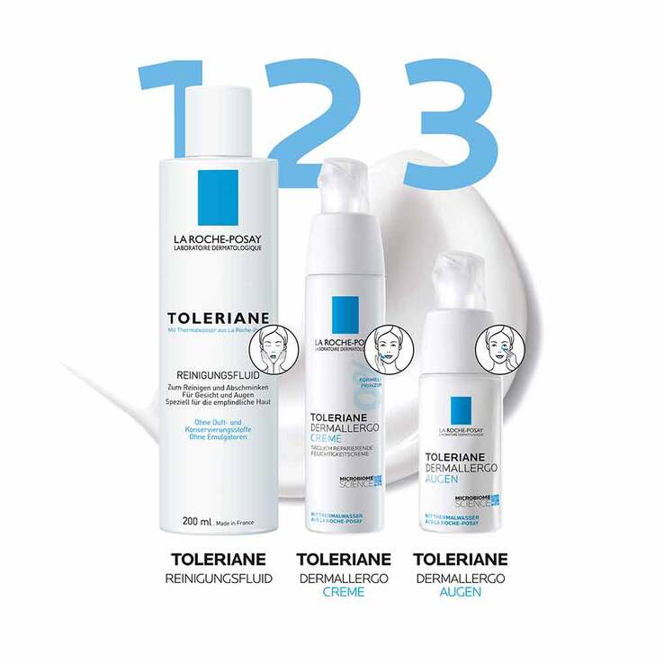 La Roche Posay Toleriane Dermallergo Augen, 20 ml