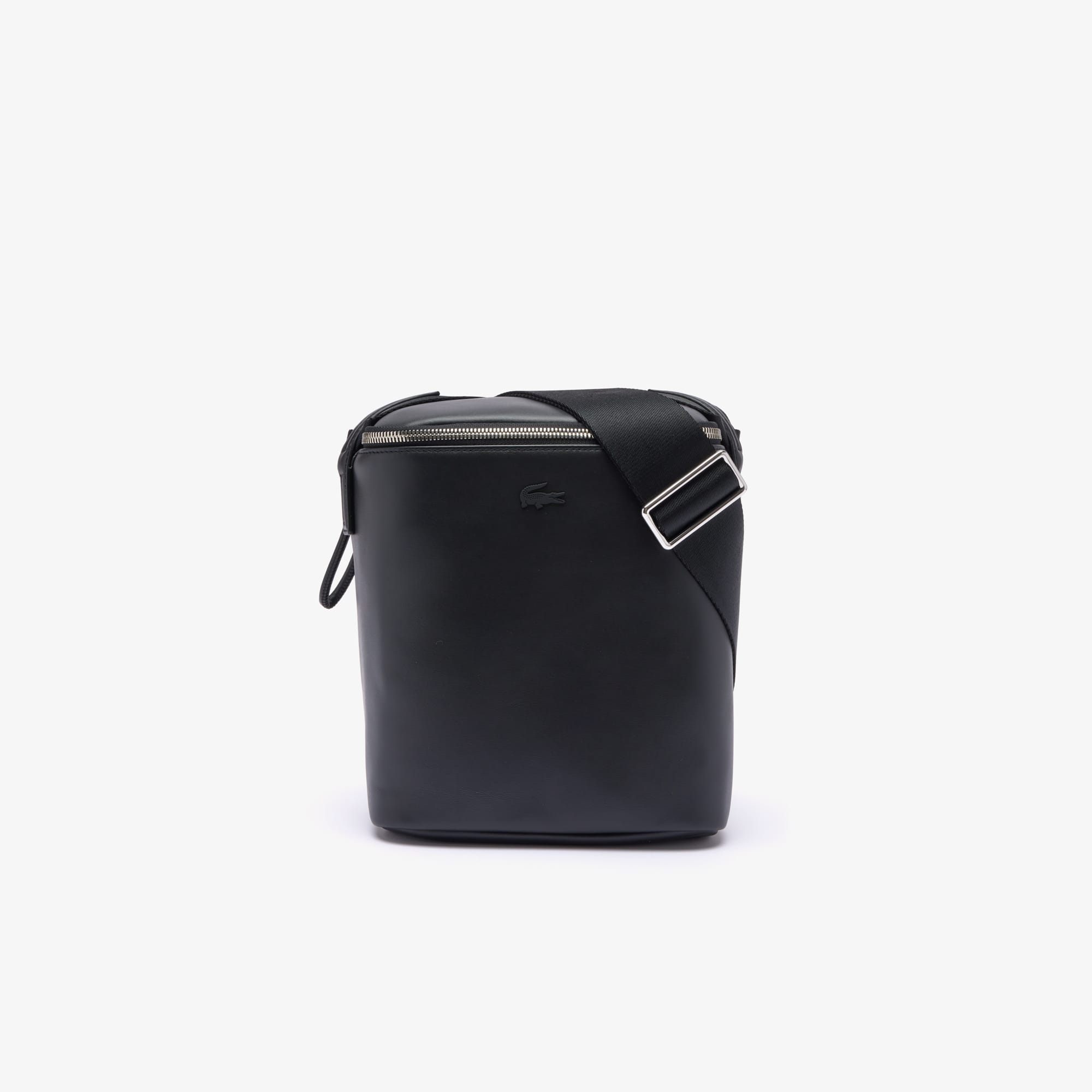 Sacoche camera bag en cuir Sacoches & Pochettes - Noir - Lacoste - Unisex