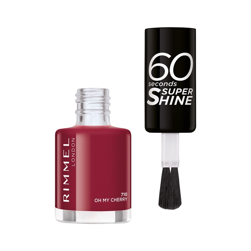 RIMMEL 60 Seconds Nail Polish 8 ml - 710 Oh My Cherry
