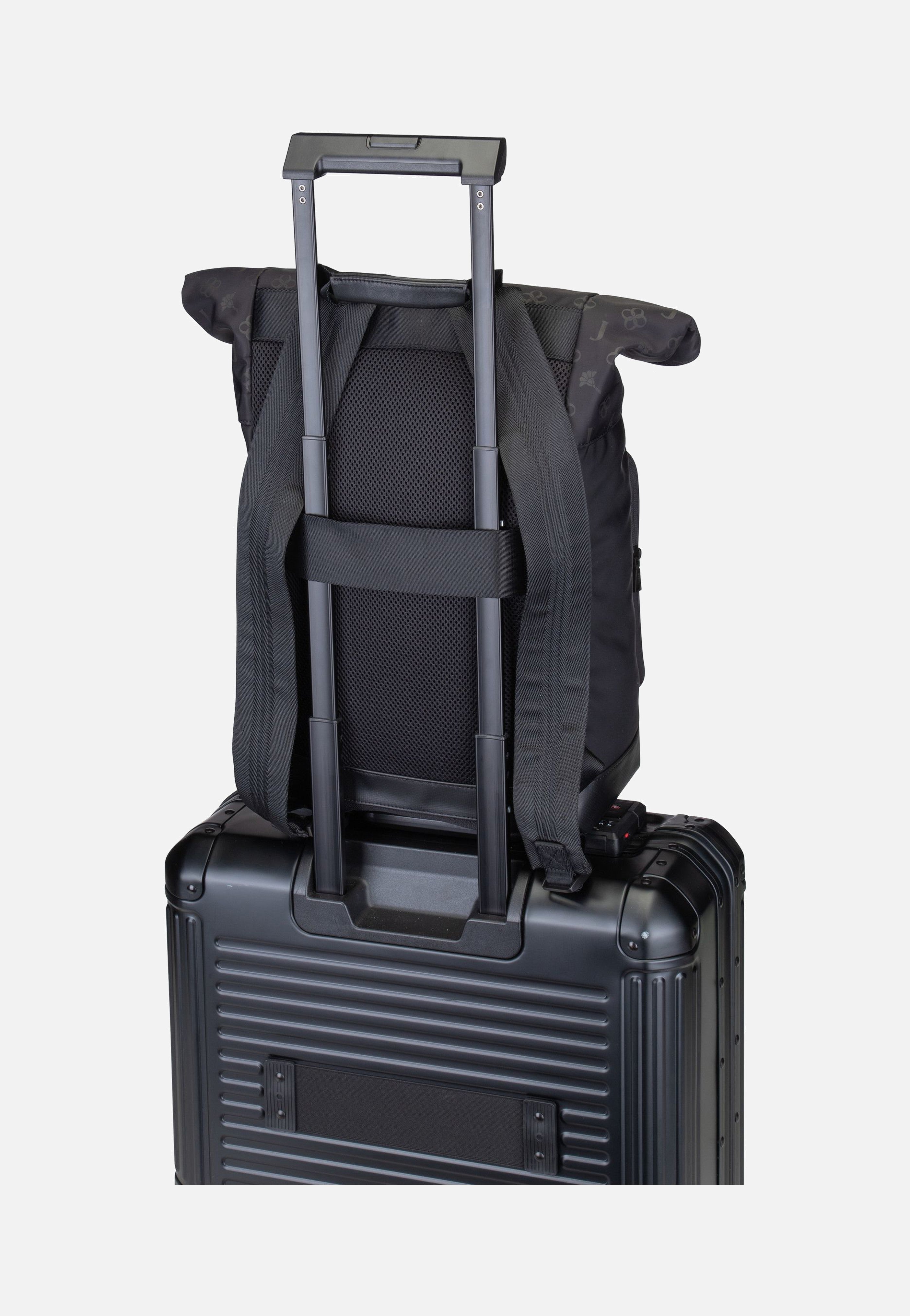 Decoro Nicosia Otis LVF Black - Rolltop Rucksack