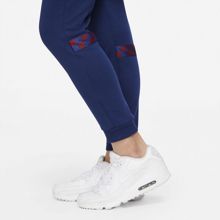 Nike Fc Barcelona Fleece Traeningsbukser Blå