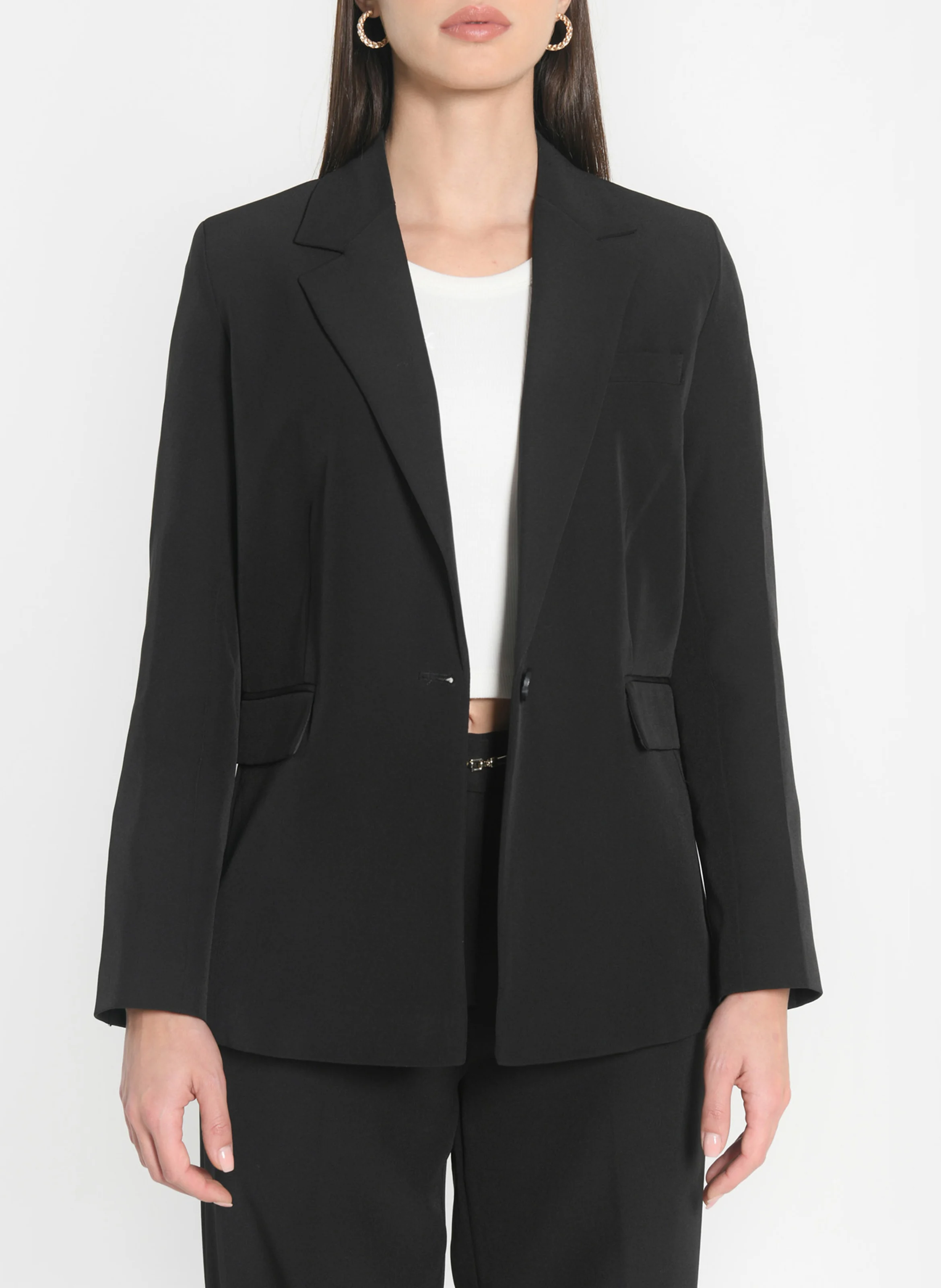 MATHILDA - Veste tailleur | Noir