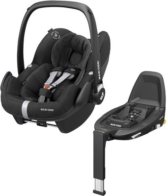 Maxi-Cosi Pebble Pro i-Size Babybilstol Inkl. Family Fix 3 Base, Essential Black