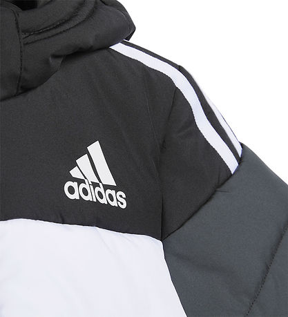 adidas Performance Steppjacke - IN F PAD JKT - Schwarz/Weiß