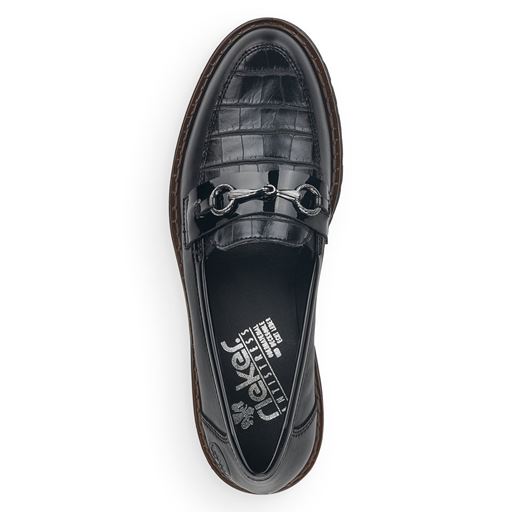 Rieker Loafers, Sort, 38